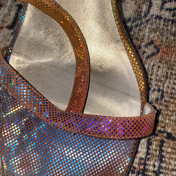 Escalating Rainbow Sparkly Shoes- 39 - Picture 2 of 5